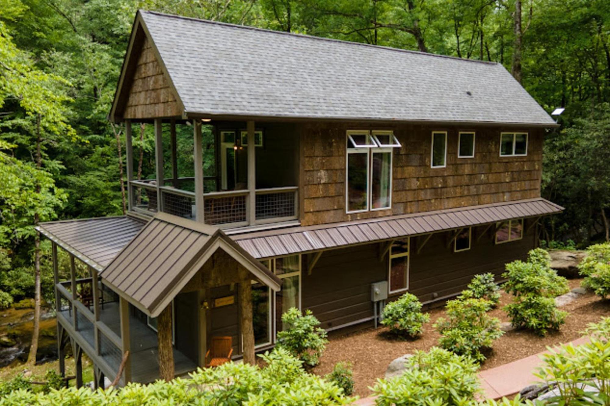 Creel Lodge At Middle Creek Otto Exterior photo