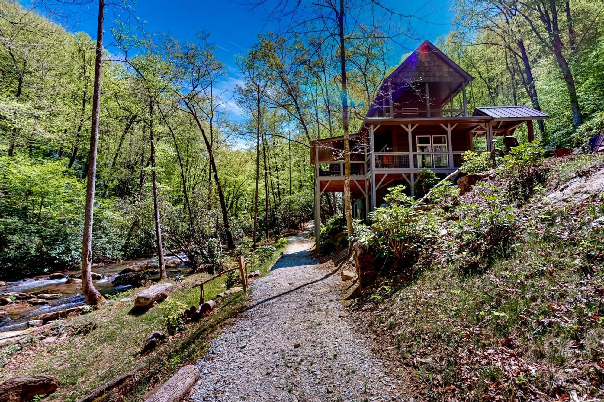 Creel Lodge At Middle Creek Otto Exterior photo