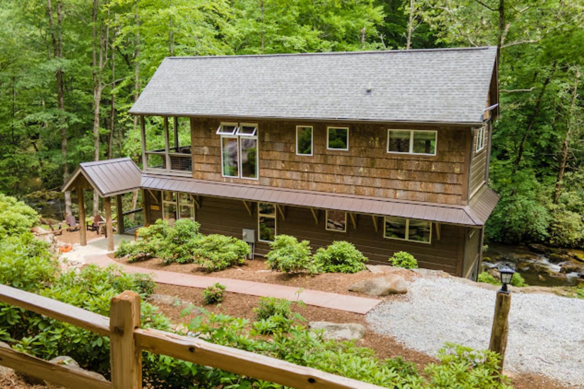 Creel Lodge At Middle Creek Otto Exterior photo